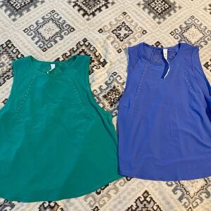 Lululemon 2 Sculpt cropped tanks, 6